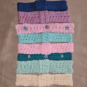 Colorful Knitted Kids Headbands